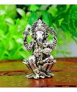 925 sterling silver Gorgeous Lord Ganesha statue, figurine, puja article... - £101.23 GBP