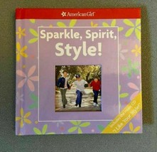 American Girl &quot;Sparkle, Spirit, Style&quot; Book With No Cd - Free Shipping - £4.72 GBP