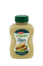 HEB Organics Dijon Mustard 9oz. Lot of 3. Sandwich, lunch spread - £19.73 GBP