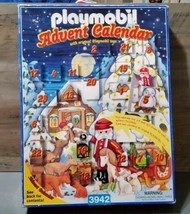 Playmobil Advent Calendar 3942 Christmas DecorationScene Toy Set Complete - $32.39