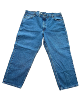 Carhartt Denim Jeans Mens Sz 46x30 Blue B160 STW  Vintage Made in Mexico - £15.47 GBP