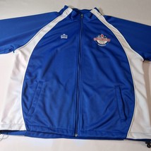 Admiral 2015 National Senior Games Men's Blue & White Full Zip Jacket Sz Medium image 9