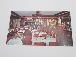 Vintage Postcard Reber&#39;s Restaurant Barryville New York Interior Scene  - £5.42 GBP
