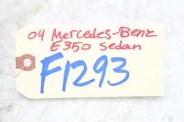 04-09 MERCEDES-BENZ E350 SEDAN A/C Line Hose Pipe F1293 image 12