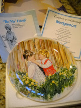 * Wedgewood Vintage 1981 Be My Friend Mary Vickers Collector Plate Queens Ware - $12.00
