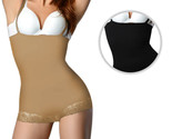 Women&#39;s Camisol Thin Straps Slimming Shapewear Boyshort Bodysuit With La... - $17.84