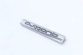 04-10 AUDI A8 L 4.2L QUATTRO REAR TRUNK LID BADGE LOGO EMBLEM Q7107 image 6