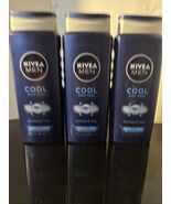 3 Pack Nivea Men Cool 3-in-1 Body Wash, 16.9 fl oz - $19.35