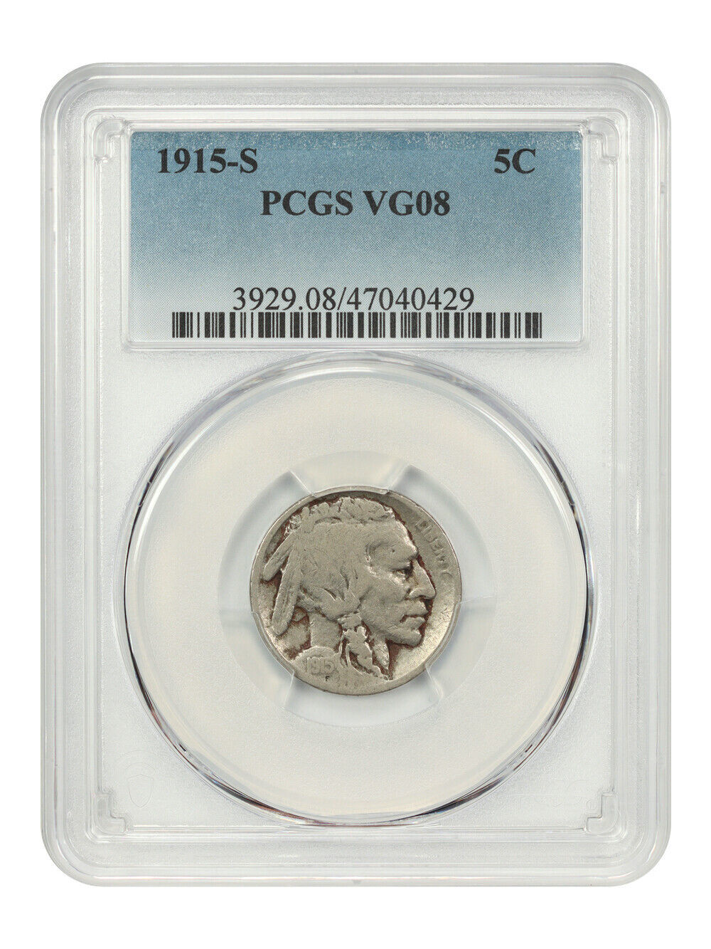 Primary image for 1915-S 5c PCGS VG-08