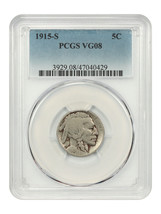 1915-S 5c PCGS VG-08 - $94.28