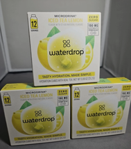 3 PKS Microdrink Waterdrop Electrolyte Hydration Cubes LEMON ICED TEA 8/25 - €17,07 EUR