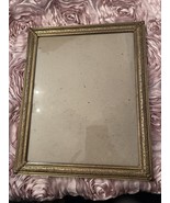 Vintage Golden Metal Embosed Rectangular Table frame - €24,28 EUR