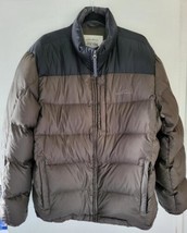 Eddie Bauer Men&#39;s Premium Goose Down Puffer Jacket Size Large Excellent - £51.95 GBP