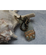 Seaglass Mermaid Pendant Hand Crafted Wearable Art Of the Ocean - £27.87 GBP