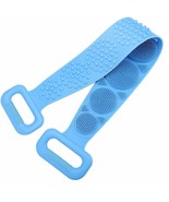 Silicone Bath Body Brush, Exfoliating Lengthen Back Scrubber, Easy To Cl... - $14.84
