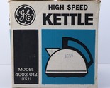 GE Vintage High Speed Electric Kettle Model 4002-012 (K52) - $53.99