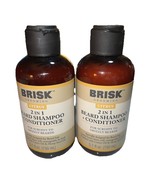 2PC Brisk Grooming 2 In 1 Beard Shampoo Conditioner - $16.71