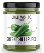 Chilli Mash Company - Green Jalapeño Chilli Puree | Medium Chilli Heat -... - £17.81 GBP