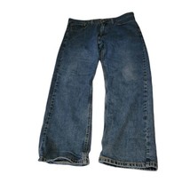 EUC Levis 505 Jeans sz Tag 36×30 (Flat 17.5×28)  Straight Leg Red Tab Denim - £11.65 GBP