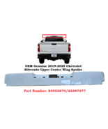 23397377 OEM 2019-2025 Chevy Silverado 1500 Rear Upper Wing Spoiler Summ... - $123.75