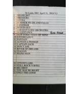 BILLY JOEL - ORIGINAL NOT A COPY ST. LOUIS APRIL 11, 2014 CONCERT USED S... - $75.00