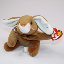 Rare Ty Beanie Babies Ears The Rabbit Retired With Tags Brown Bunny Rabb... - $6.89
