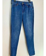 Seven7 Seven Jeans Womens Sz 14 High Rise Skinny Jeans Denim  - £15.68 GBP