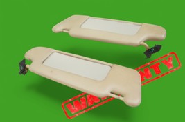 90-02 mercedes r129 sl320 sl500 500sl left right sun visor sunvisor beig... - $259.87