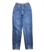 VTG LL Bean Flannel Lined Denim Jeans 10 Women High Waist USA Cotton Uni... - £26.61 GBP