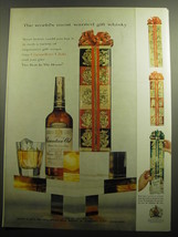 1958 Canadian Club Whisky Ad - The world&#39;s most wanted gift whisky - £14.78 GBP