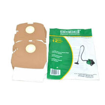12 Bissell Bags 19-2494-08 Canister Compact 12PK Fits BGC3000 - $37.38 CAD