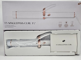 T3 SinglePass Curl 1.50&quot; Professional Curling Iron - £78.44 GBP