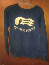 Vintage Velva Sheen Sweatshirt Youth Large 14/16 M/V Pacific Princess Cruise - £19.91 GBP