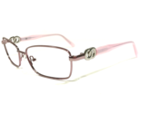 Eight to Eighty Eyeglasses Frames IRENE PINK Rectangular Full Rim 54-16-140 - $37.18