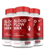 Blood Flow Max Capsules , Max Strength, BloodFlow Max  Blood Support  (3... - $50.60 CAD