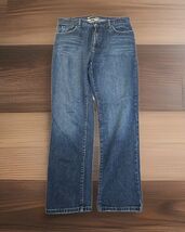 Tommy Hilfiger Vintage 2004 Boyfriend Jeans Womans Size 12 Dark Wash Den... - $29.70