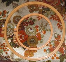 Two Plastic Embroidery Hoops 6&quot; &amp; 10&quot; Made In USA - £2.35 GBP