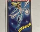Dagger Trading Card Marvel Comics 1990  #14 - $1.97