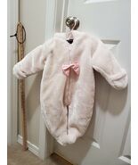 Wendy Bellissimo Girl Bunting One Piece Snowsuit Pink Sz 6 months - $25.88 CAD