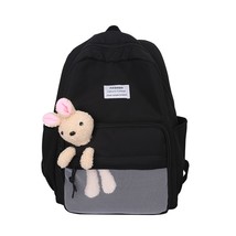 Korean School Trend Backpack Women&#39;s Students Simple BackpaFor Girls Cute Female - £23.08 GBP