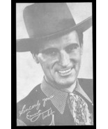 Vintage Hollywood Movie Star Advertising Card Ernest Tubbs Country Weste... - £10.16 GBP