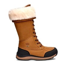 UGG Adirondack Tall Boot III Fur Waterproof Sheepskin Leather Outdoor Shoes 8 - £220.48 GBP