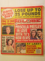ELVIS PRESLEY Magazine GLOBE Feb 13, 1990 Farrah CHER Ava Gardner [Y59Vb6j] - £9.45 GBP
