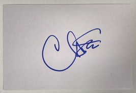 Cher Signed Autographed 4x6 Index Card - £31.92 GBP