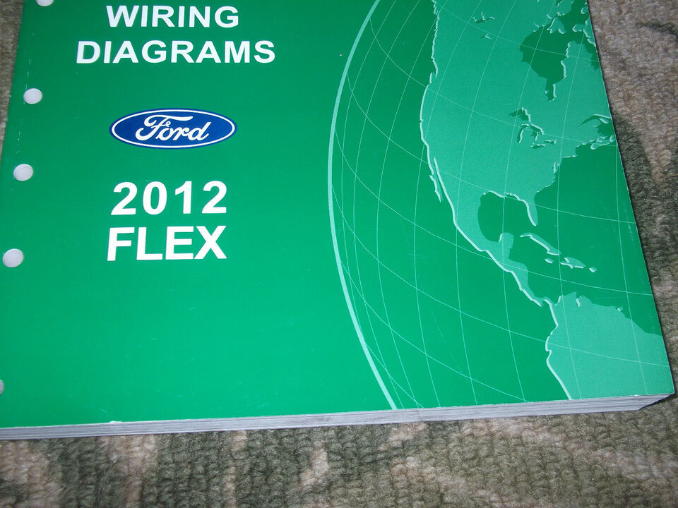 2012 FORD FLEX Electrical Wiring Diagram Service Shop REPAIR Manual EWD ... - $1.95