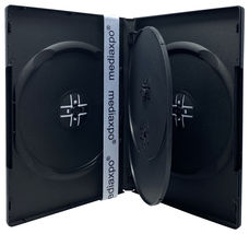 STANDARD Black Quad 4 Disc DVD Cases - $31.33 CAD+