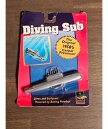 Diving Sub Toy Powered by Baking Powder Bath Tub Pool Submarine Gray Damert - $16.78