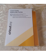 Cricut Joy Insert Scored Cards Envelopes Matte Holographic Cream/Gold - $148.56 MXN