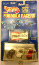 Hot Wheels Mini Formula Racers, 1989 Hot Wheels Special Edition 3 Cars, Mint Mib - £13.51 GBP