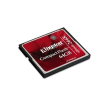 Kingston 266X 64 GB Ultimate Compact Flash Card  - $306.00